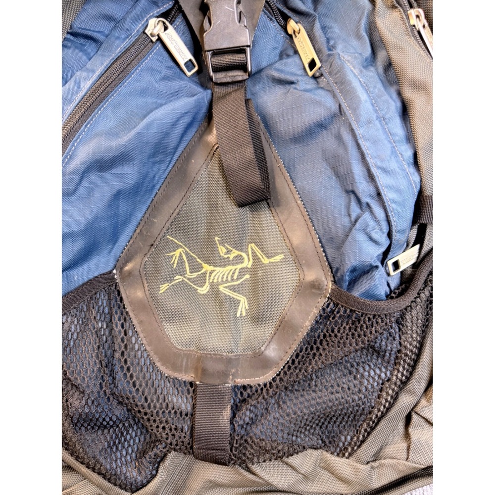 Arc'teryx Volt Backpack Vintage Grey Blue Hiking Daypack Made in Korea SKU 31 - Picture 2 of 13